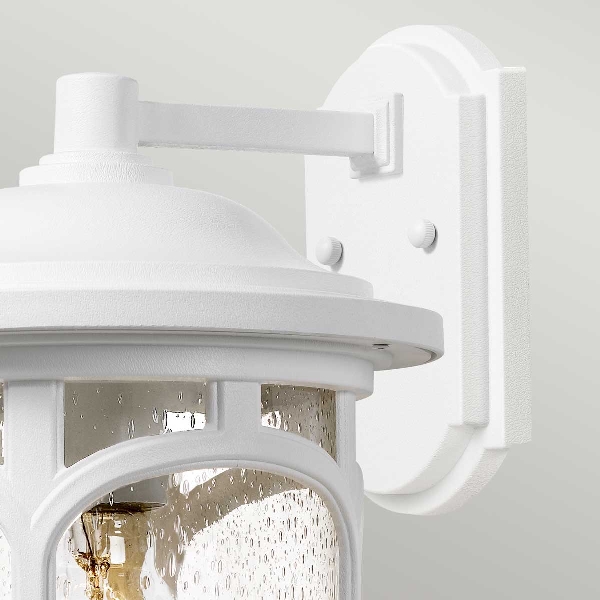 Marblehead 1 Light Medium Wall Lantern - White der Firma Elstead
