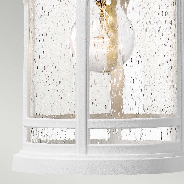 Marblehead 1 Light Medium Wall Lantern - White der Firma Elstead