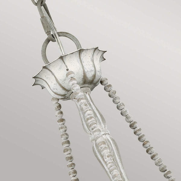 Maryville 3 Light Chandelier - Washed Grey der Firma Elstead