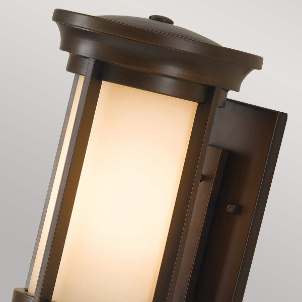 Merrill 1 Light Small Wall Lantern - Heritage Bronze der Firma Elstead