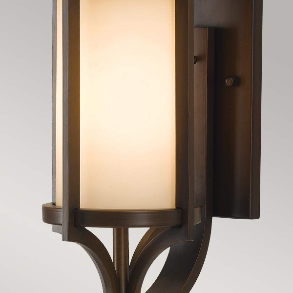 Merrill 1 Light Small Wall Lantern - Heritage Bronze der Firma Elstead