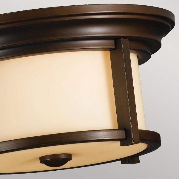 Merrill 2 Light Flush - Heritage Bronze der Firma Elstead