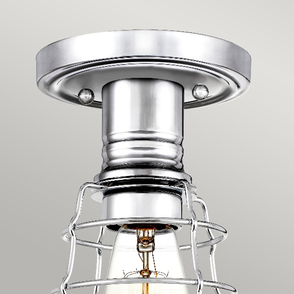 Mixon 1 Light Semi-Flush - Polished Chrome der Firma Elstead