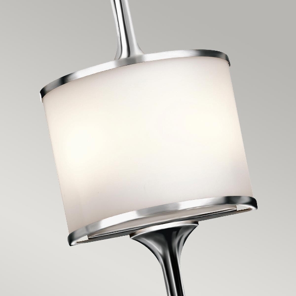 Mona 2 Light Large Wall Light - Polished Chrome der Firma Elstead