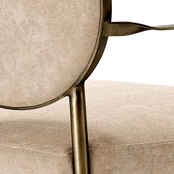 Chaise de salle à manger Scribe avec accoudoirs der Firma Eichholtz