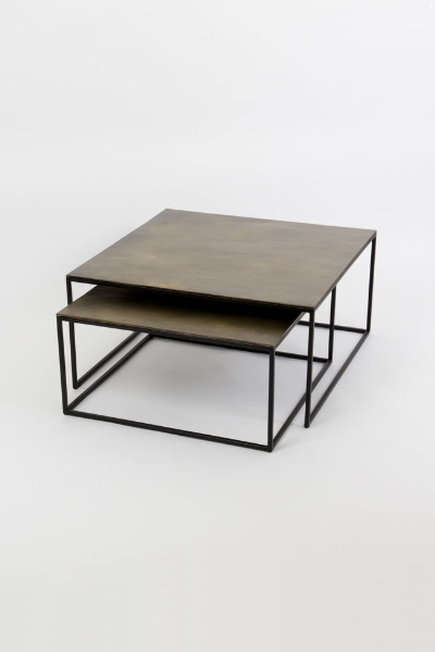 Couchtischset 2-tlg. EFFETTO GRANDE DUO der Firma Holländer Leuchten