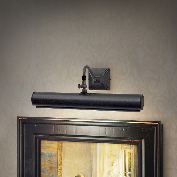 Bilderleuchte 2 Licht groß - Schwarz der Firma Elstead