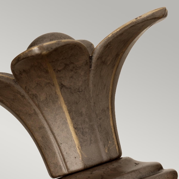 Plantation 1 leichte Wandleuchte - Perlbronze der Firma Elstead