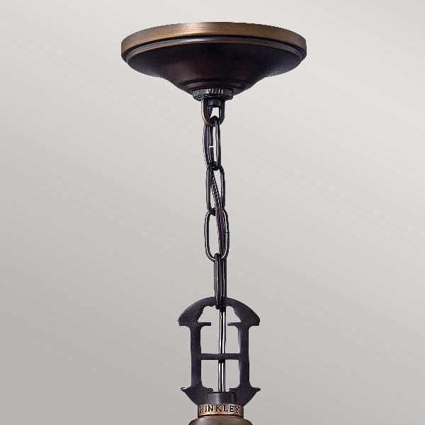 Plymouth 4 Leuchtende Pendelleuchte - Alte Bronze der Firma Elstead