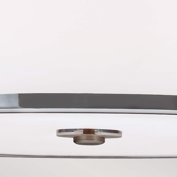 Prospect Park 4 Licht Uplight Pendelleuchte - Satin Nickel mit Chrom der Firma Elstead