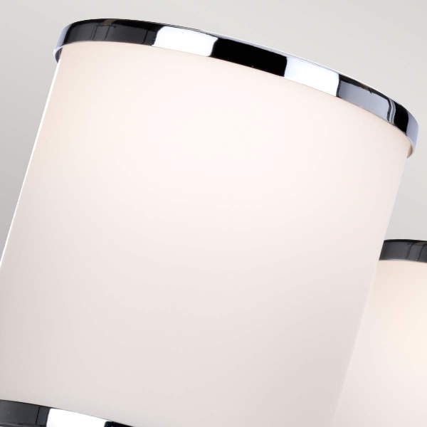 Prospect Park 5 Licht Kronleuchter - Satin Nickel mit Chrom der Firma Elstead
