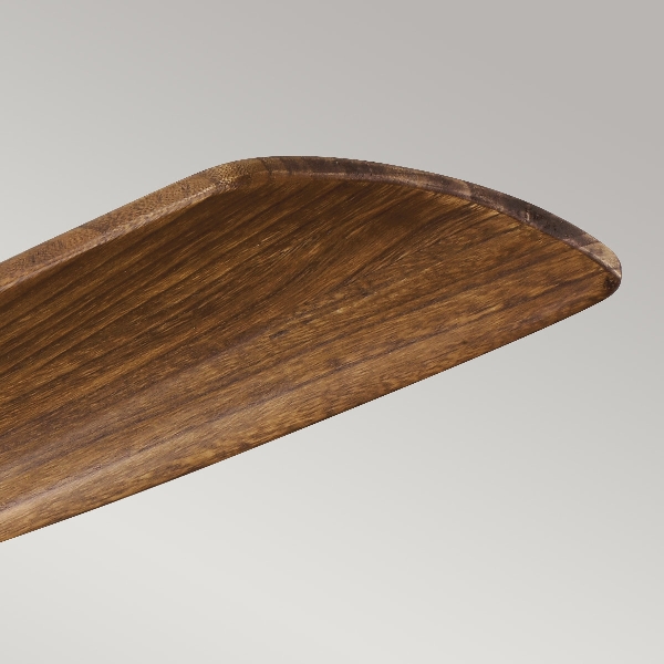 Ridley II - 52in / 132cm Ventilator - Naturmessing der Firma Elstead