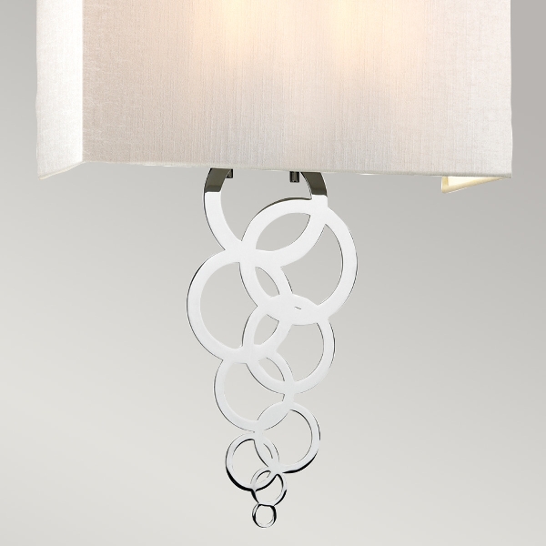 Applique Rosa Large 2 Light - Chrome poli der Firma Elstead