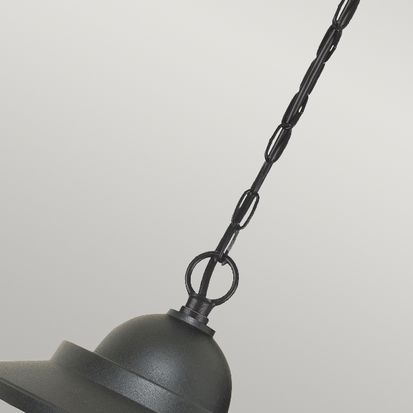 Sandown 1 Lichtkette Laterne - Schwarz der Firma Elstead