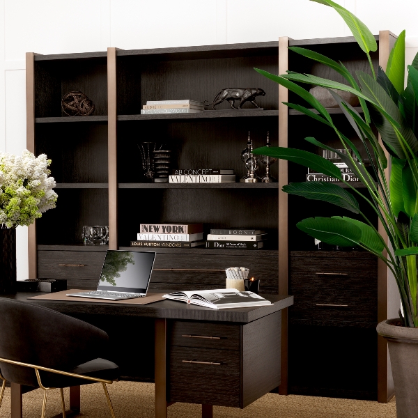 Schreibtisch-Accessoire Melville 2er-Set der Firma Eichholtz