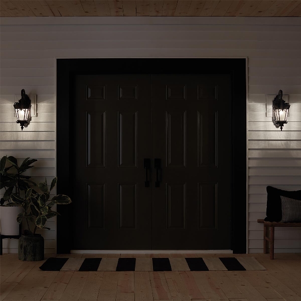 Tournai 2 Licht große Wandlaterne - Londonderry der Firma Elstead