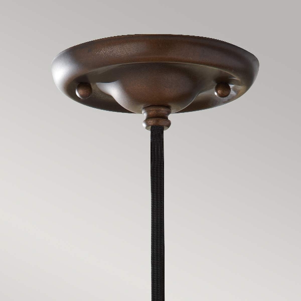 Urban Renewal 1 leichte Pendelleuchte - Astral Bronze der Firma Elstead