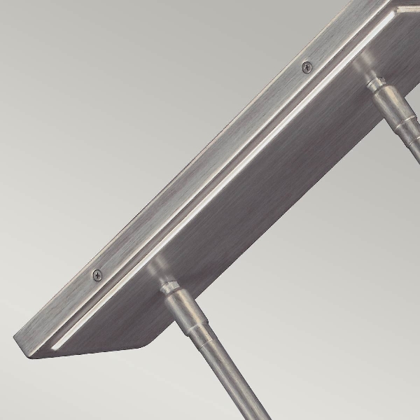 Kenney 5 Licht Insel Kronleuchter - Sunrise Silber der Firma Elstead