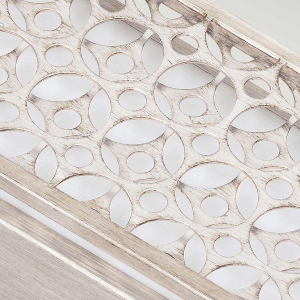 Kenney 4 Licht LED Wandleuchte - Sunrise Silber der Firma Elstead