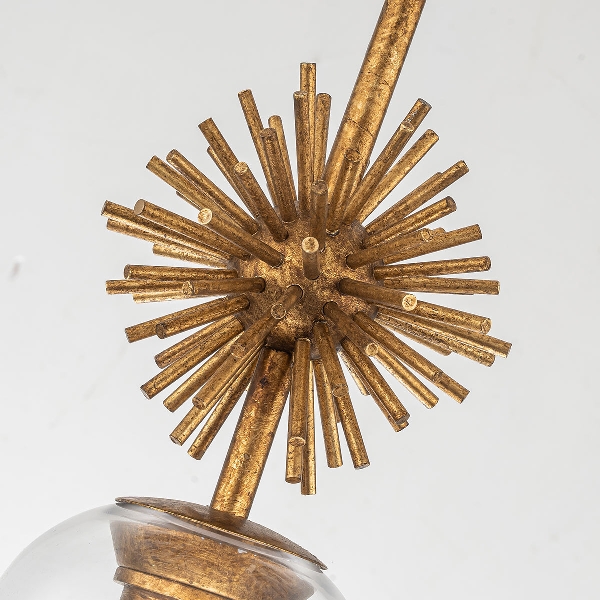 Staring 1 lt Anhänger - Distressed Gold der Firma Elstead