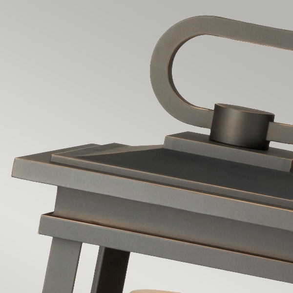 South Hope 1 Leuchte Großer Sockel - Rubbed Bronze der Firma Elstead