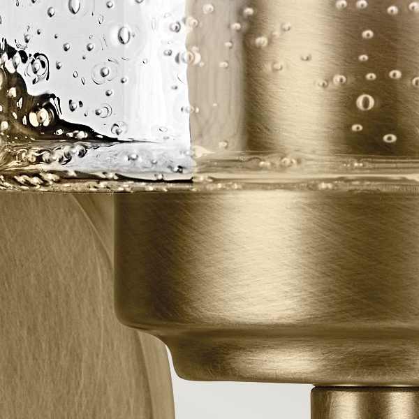 Kichler Winslow 1 lt Wandleuchte - Naturmessing der Firma Elstead