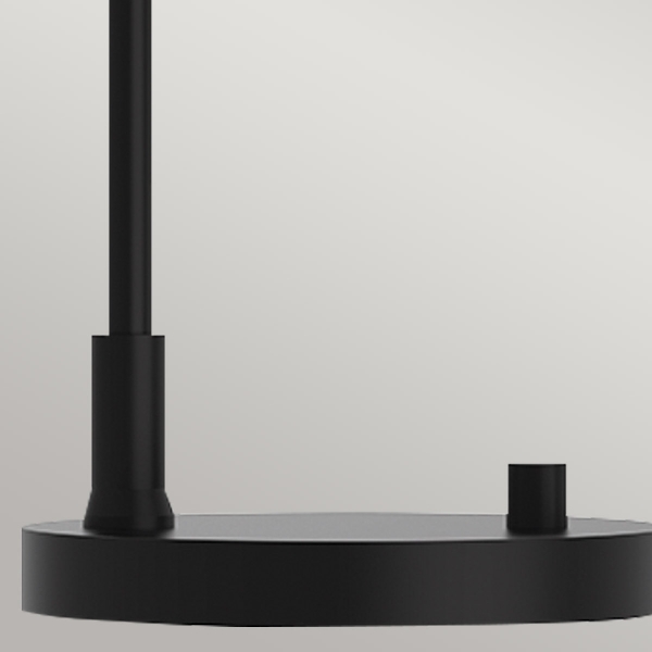 Alora Mood Remyck 1 lt Tischlampe - Mattschwarz der Firma Elstead