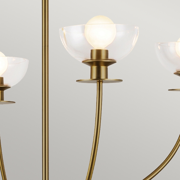 Alora Mood Sylvia 4 lt Kronleuchter der Firma Elstead