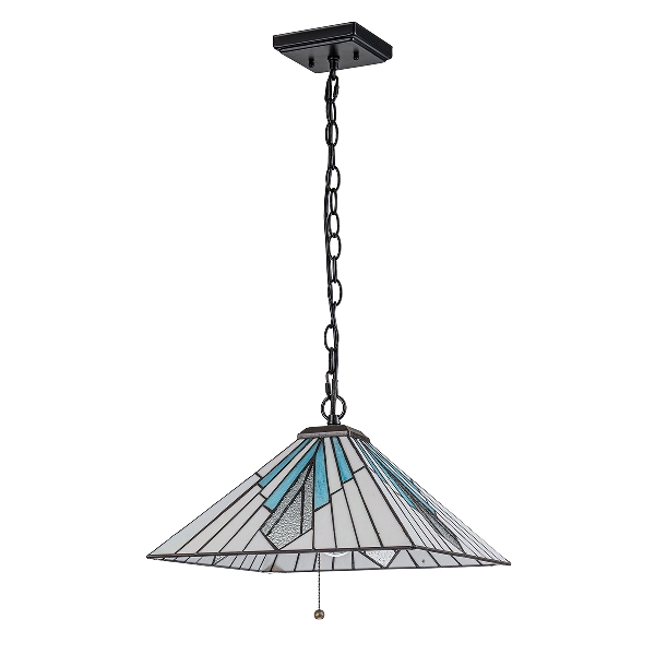 Alderley 1lt Pendelleuchte - Vintage Bronze der Firma Elstead