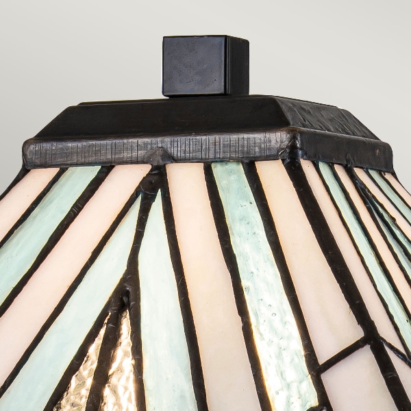 Alderley Große Tischlampe - Vintage Bronze der Firma Elstead