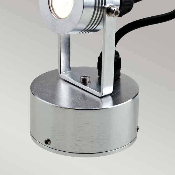 Elite Small Spotlight Wandhalterung - Aluminium eloxiert der Firma Elstead