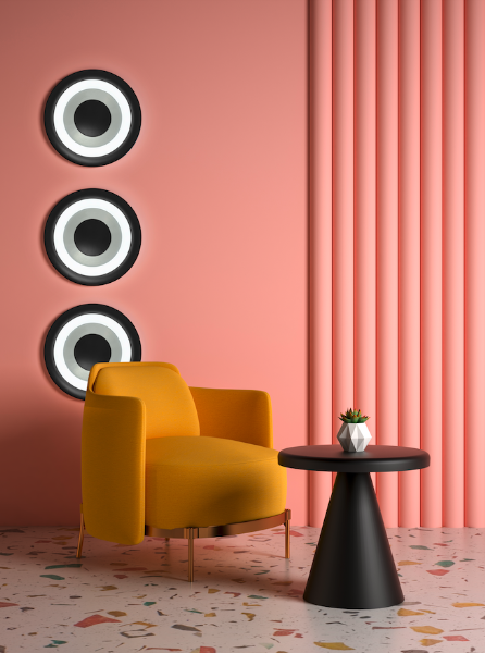 SPEAKER Deckenleuchte der Firma HELL Leuchten