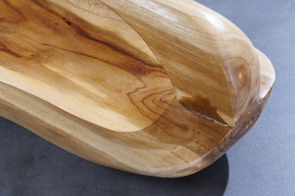 Teakholzschale BALI mit Henkel der Firma Casa Élite
