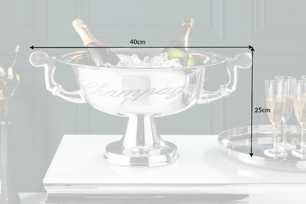 Sektkübel CHAMPAGNE der Firma Casa Élite