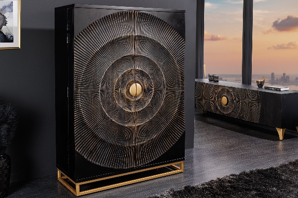 Barschrank GOLDEN SUNSET 3D der Firma Casa Élite