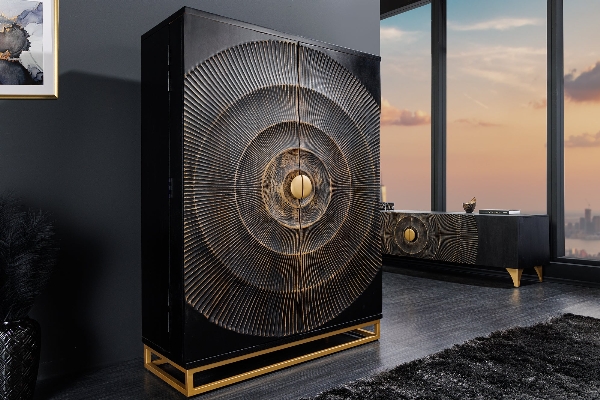 Barschrank GOLDEN SUNSET 3D der Firma Casa Élite