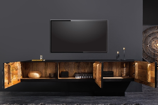 TV-Board GOLDEN SUNSET 3D 160 cm hängend der Firma Casa Élite