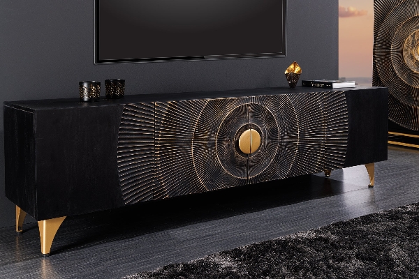 TV-Board GOLDEN SUNSET 3D 180 cm stehend der Firma Casa Élite