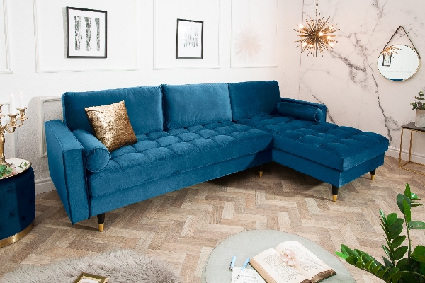 Ecksofa COZY VELVET  der Firma Casa Élite