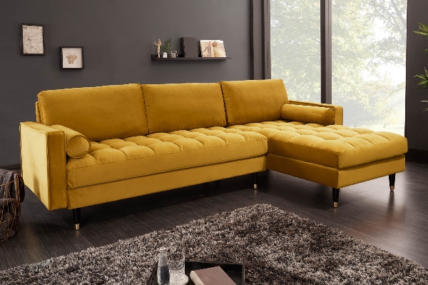 Ecksofa COZY VELVET  der Firma Casa Élite