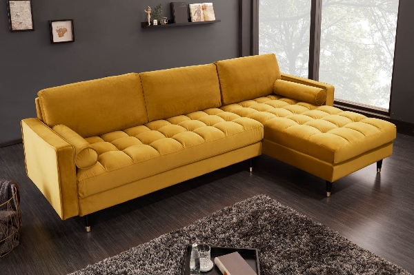 Ecksofa COZY VELVET  der Firma Casa Élite