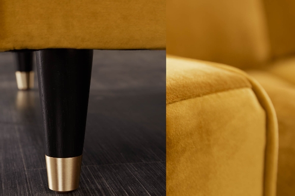 Ecksofa COZY VELVET  der Firma Casa Élite