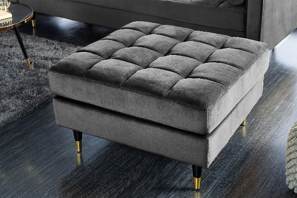Hocker COZY VELVET  der Firma Casa Élite