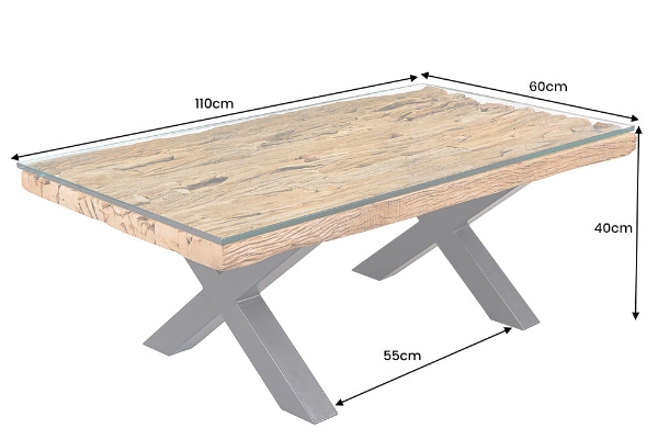 Couchtisch BARRACUDA der Firma Casa Élite