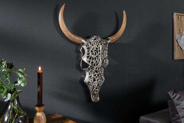 Wall decoration skull EXOTIC BULL  der Firma Casa Élite