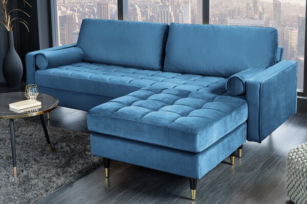 Hocker COZY VELVET  der Firma Casa Élite