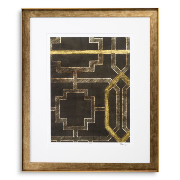 2er-Set Spaliermuster von Ethan Harper II der Firma Eichholtz