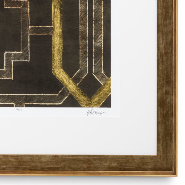 2er-Set Spaliermuster von Ethan Harper II der Firma Eichholtz