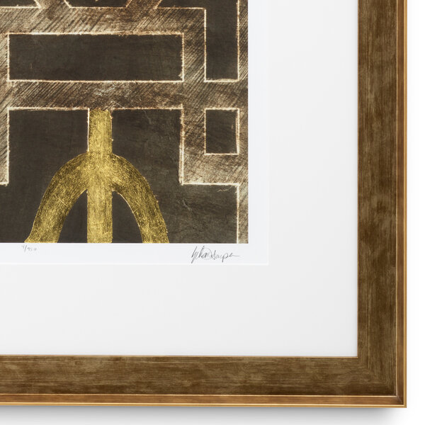 Druck Spaliermuster von Ethan Harper I 2er-Set der Firma Eichholtz