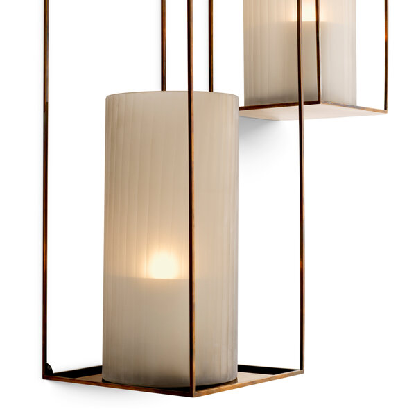 Wandregal Deco rechteckig 2er-Set der Firma Eichholtz